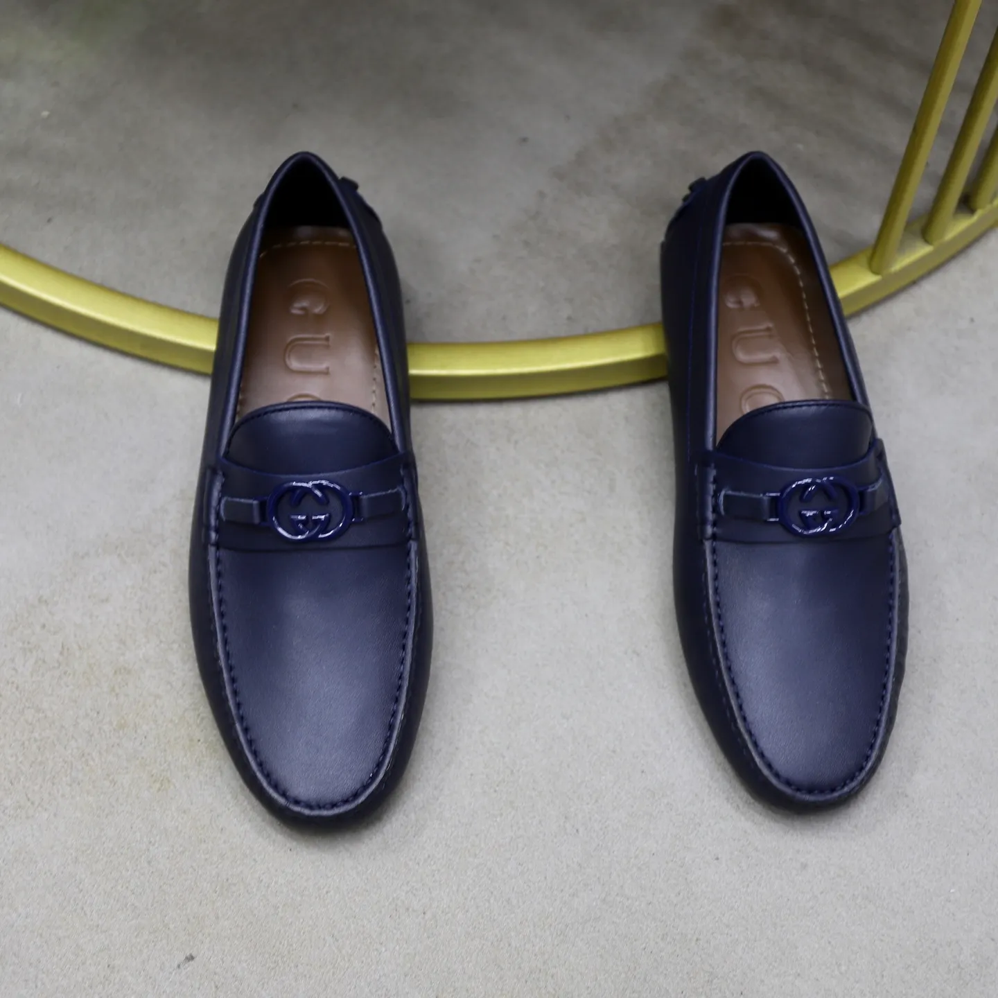 Ex-factory price: 460💰[GUCCI] Gucci ⚠️High-end men’s driving and pedal series ⚠️38-44 (customized for 45) ⚠️All original cowhide leather! Thick and soft! Made entirely of calfskin lining! Rubber sheet anti-slip beanie sole! Three-dimensional package technology! Fashionable and classic! Handicrafts! Original high quality! Feel free to compare!